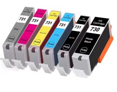 Cartucho de tinta compatível com PGI-730 CLI-731 para Canon TS8870